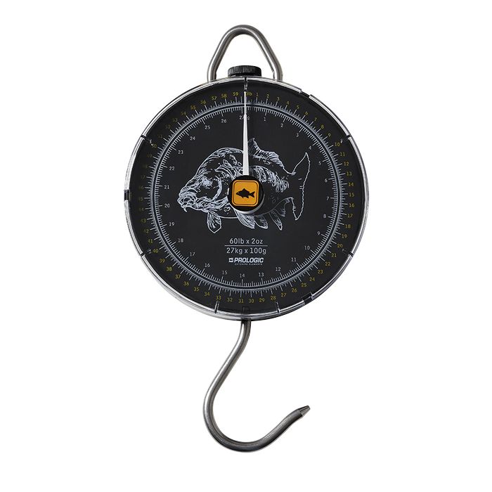 Prologic Waga Specimen Dial Scale 120lbs/4oz 54kg - BLACK WEEK