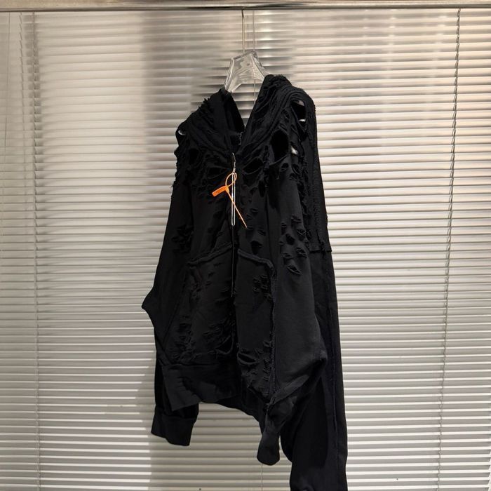 ‼️РОЗПРОДАЖ‼️Зіп-худі Latui Atelier оверсайз чорний  винтаж arc sk8 y2k archive