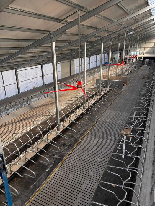 Wentylator do obory typu helikopter | mieszacz powietrza