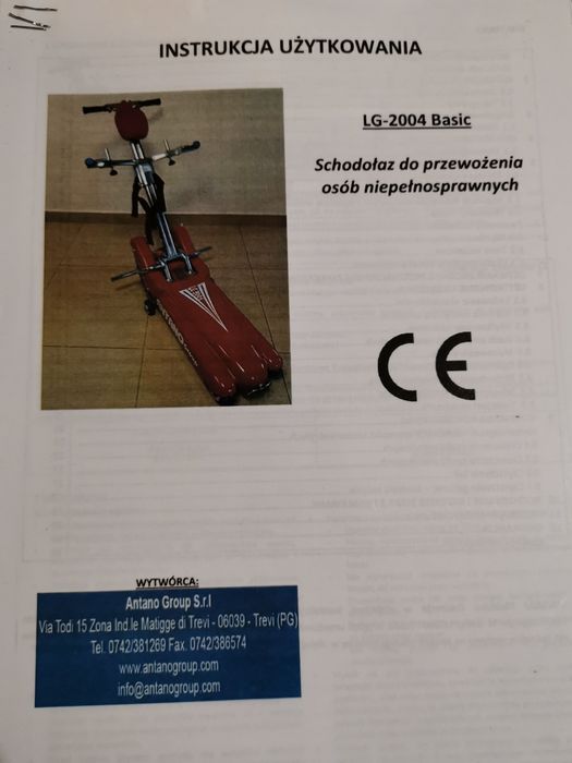 Schodołaz Antano LG-2004/BASIC