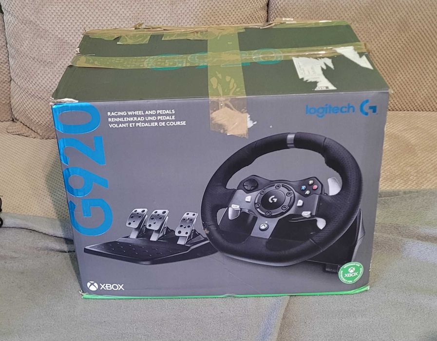 Kierownica Logitech G920 + shifter Piszczac • OLX.pl