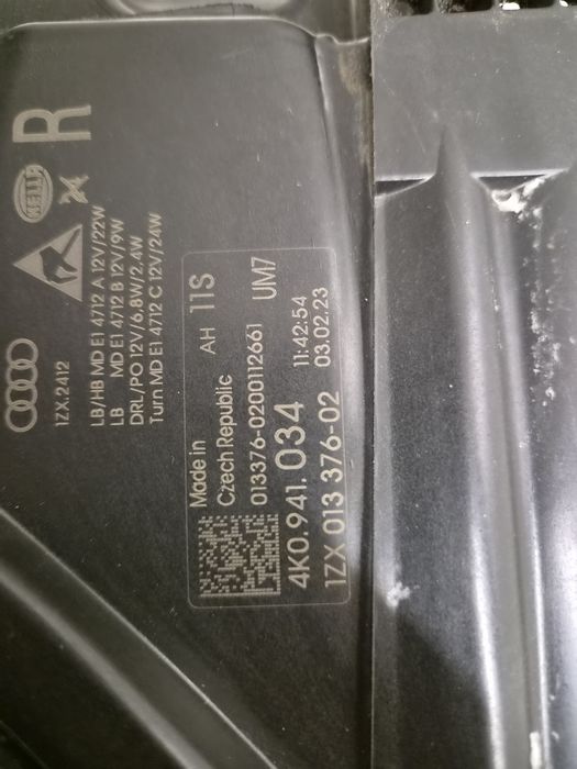 Reflektor Lampa przód prawa Audi A6 C8 LED (4K0941034)