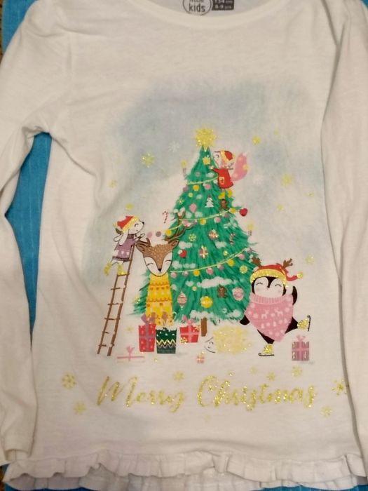 Bluzka dziewczęca na Święta