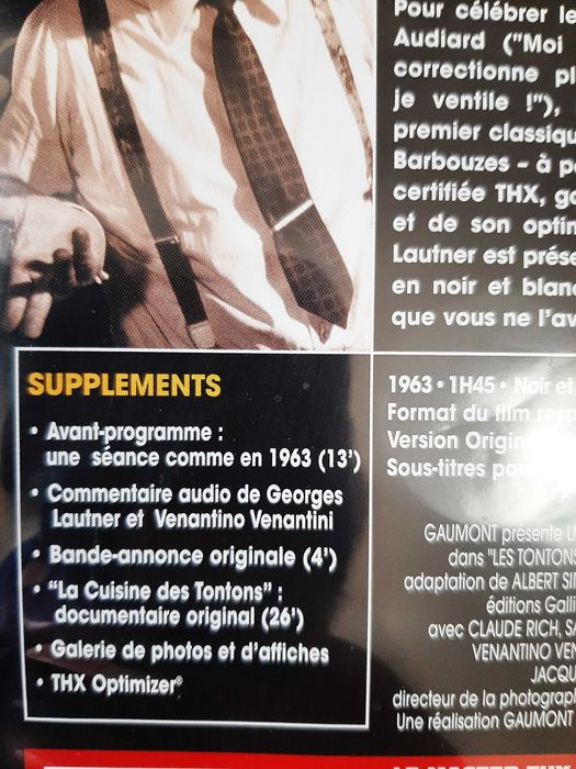 Georges Lautner – Les Tontons Flingueurs - Lino Ventura, B. Blier