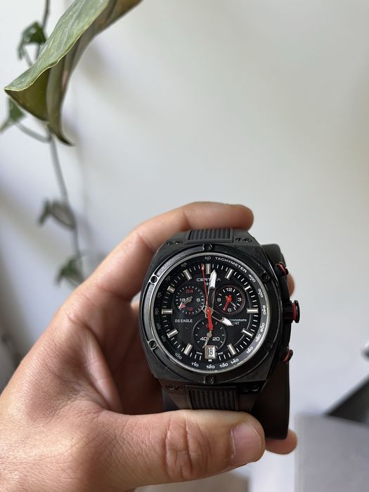 Zegarek męski certina ds eagle black tissot seiko