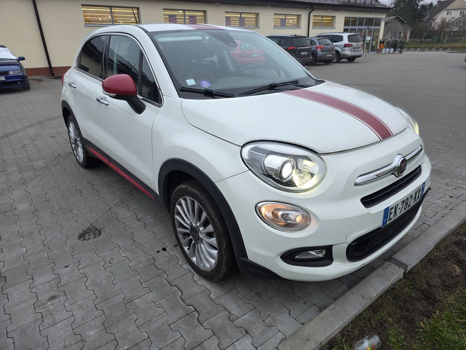 Fiat 500X 1.4 turbo benzyna super wyposazenie uszkodzone sprzeglo
