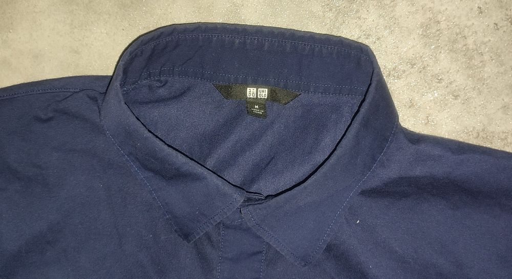 Polo koszulka Uniqlo r. M granat