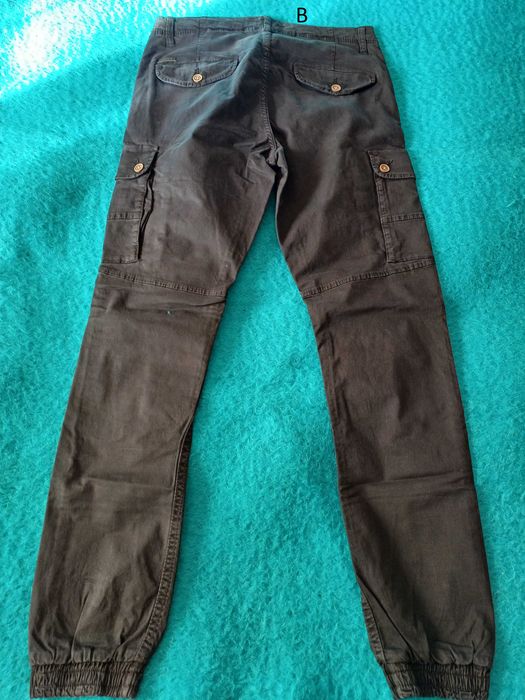 2 calças de homem sport da marca "ZARA" e "TIFFOSI" novas!