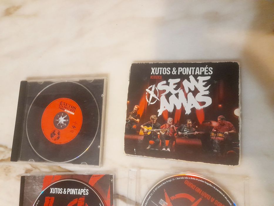Conjunto Cds Xutos e Pontapés