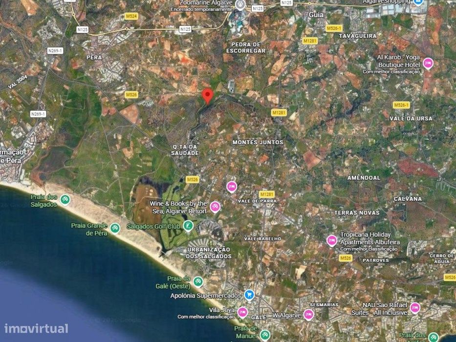 Terreno rústico, em zona agrícola, Montes Juntos, Guia, Albufeira, ... — Guia, Faro