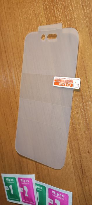 Матова Гідрогелева плівка на iPhone, Матовая гидрогелевая пленка айфон