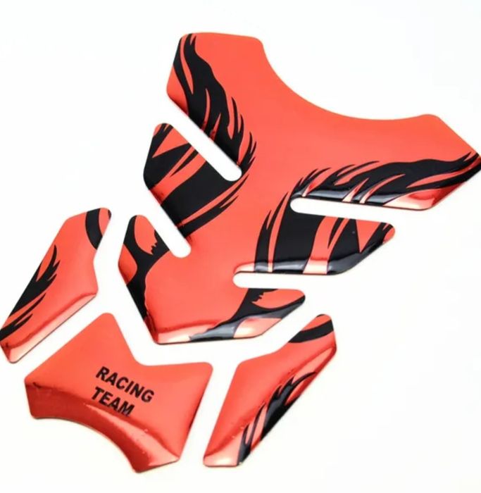 Наклейка на бак, колёса мотоцикла