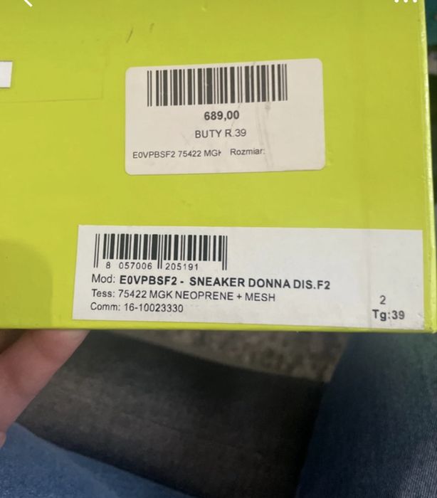 Buty damskie  Versace Jeans  38