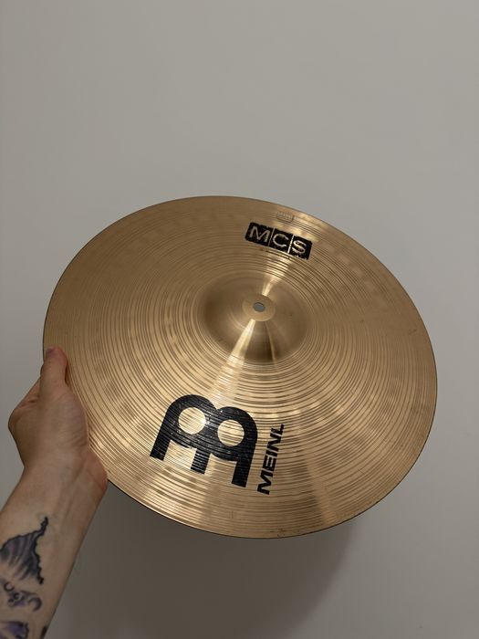 Talerz perkusyjny MEINL MCS Medium Crash 18" | Brąz B8 | Stan [Bardzo Dobry / Dobry]