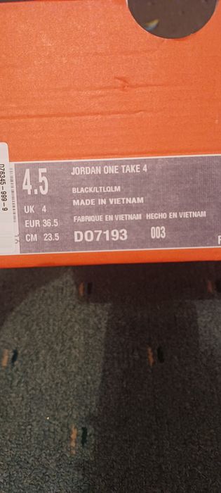 Jordan one take 4