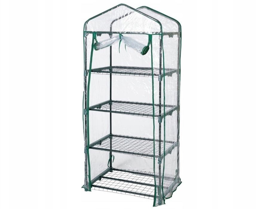 Mini Szklarnia Parkside 69 cm 160 cm 49 cm tworzywo sztuczne NOWA