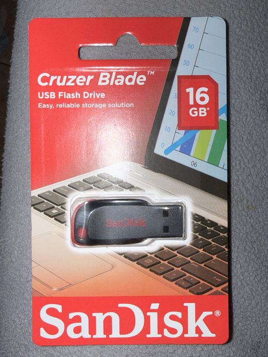 Флешка usb накопитель 16 гб sandisk  в наявності