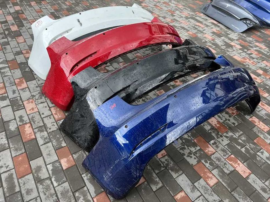 Tesla Model 3 бампер задній рест дорест
