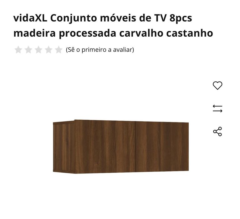 Móvel por módulos de sala