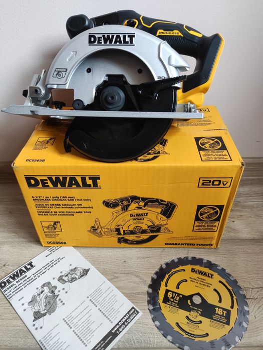 Топ!Потужна циркулярна пила DeWalt DCS 565 b Оригінал!
