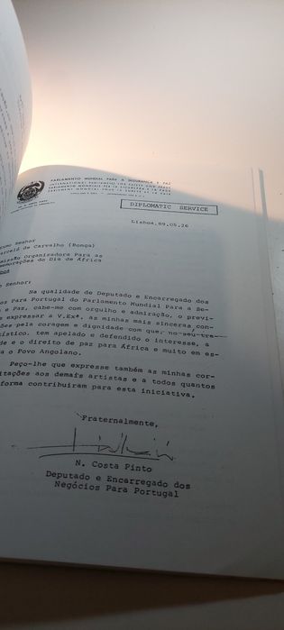Dendém de Açúcar - João Paulo N'ganga, Barceló de Carvalho (Bonga)