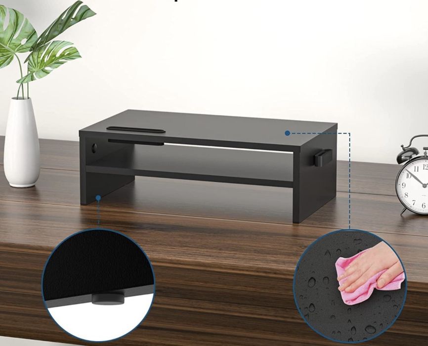 STOJAK na Monitor półka  Biurkowy Biurko Wygoda Zdrowie ! OKAZJA!