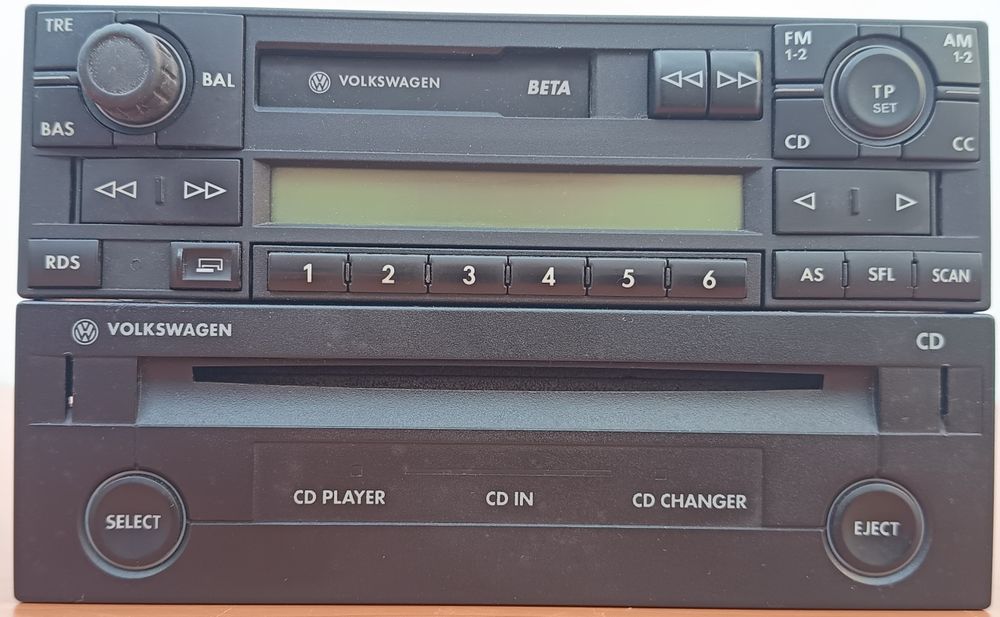 Radio CD VW Auto_rádio Autorádio Auto_radio Volkswagen