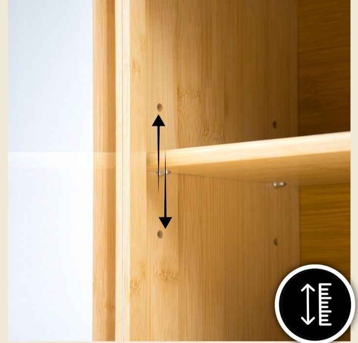 Nowy bambusowy chlebak w stylu drewnianym