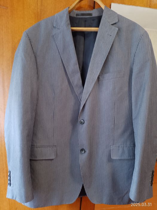 Піджак чоловічий сірий 52.р.