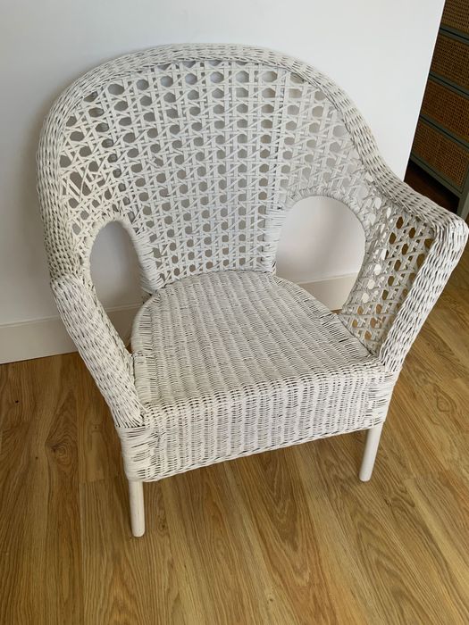 Poltrona branca, Finntorp, Ikea