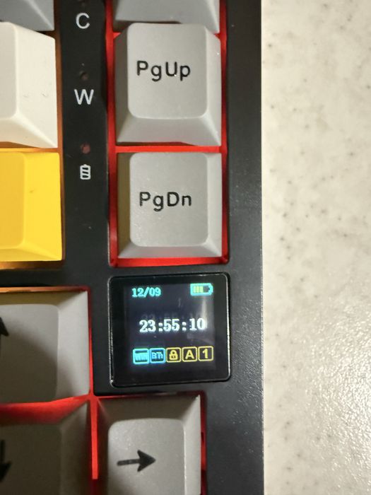 Ігрова клавіатура Ajazz ak820pro grey