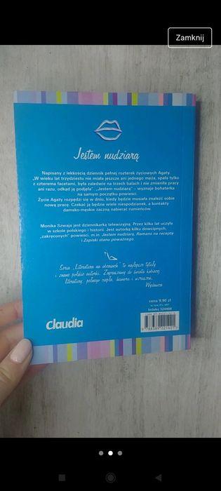 Książka Jestem nudziarą Monika Szwaja