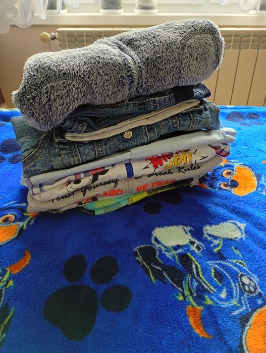 Paczka ubrań dla chłopca