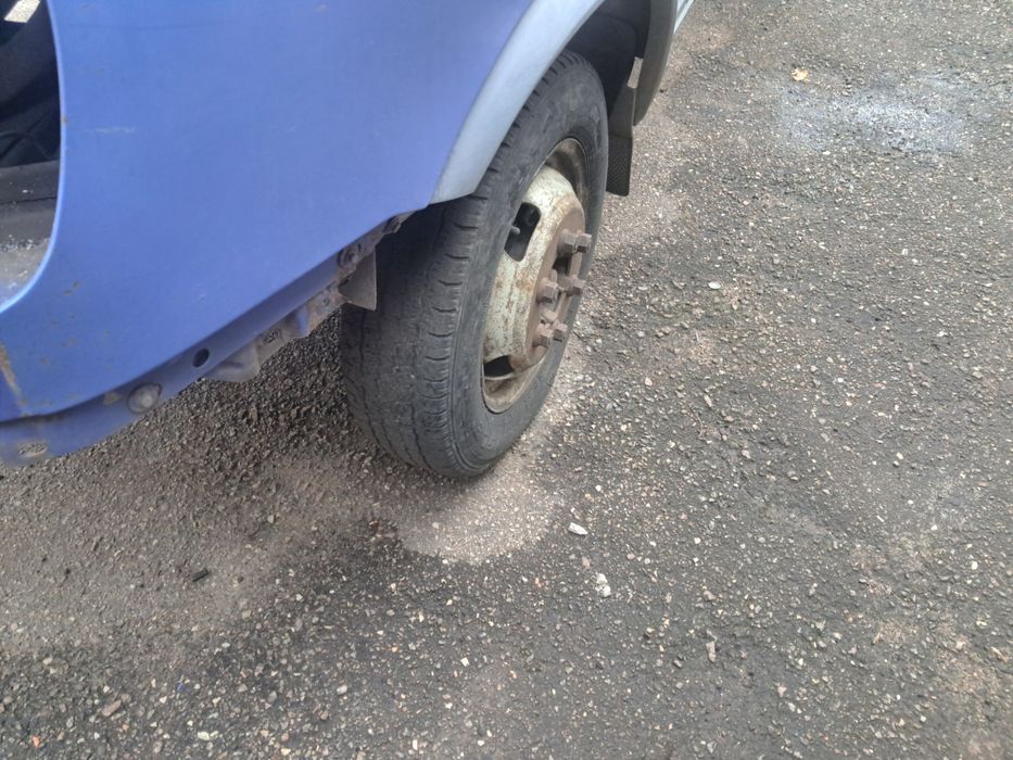 ГАЗель. После ДТП.