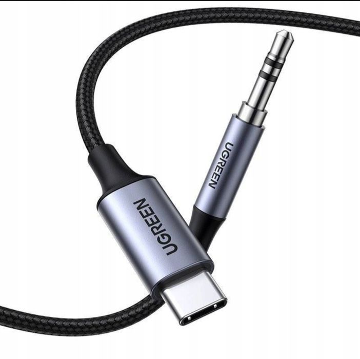 UGREEN Kabel Audio AUX USB-C 3,5mm Mini Jack 1m