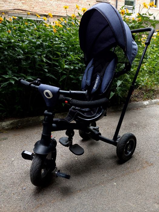 Дитячий триколісний велосипед Lionello з батьківською ручкою