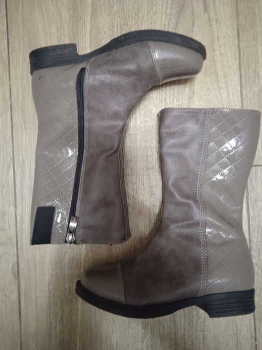 Kozaki ocieplane dla dziewczynki r. 29