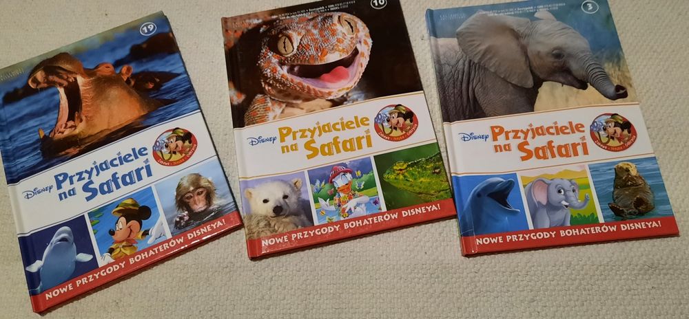 Przyjaciele z Safari Żyrafa, zebry, guziec
