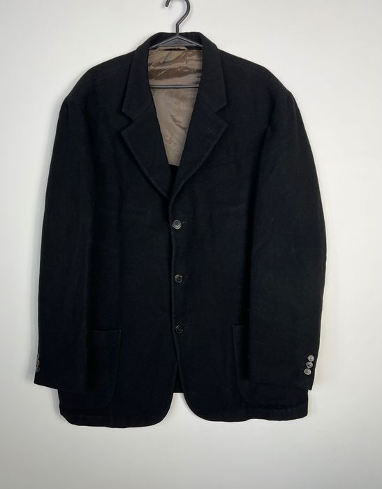 Kaszmirowy Płaszcz / Marynarka Hugo Boss Cashmere / Wool Black