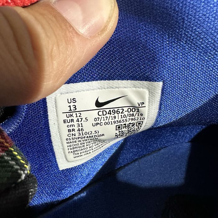 Баскетбольні кросівки Nike Zoom Freak 1. 47/31 cm