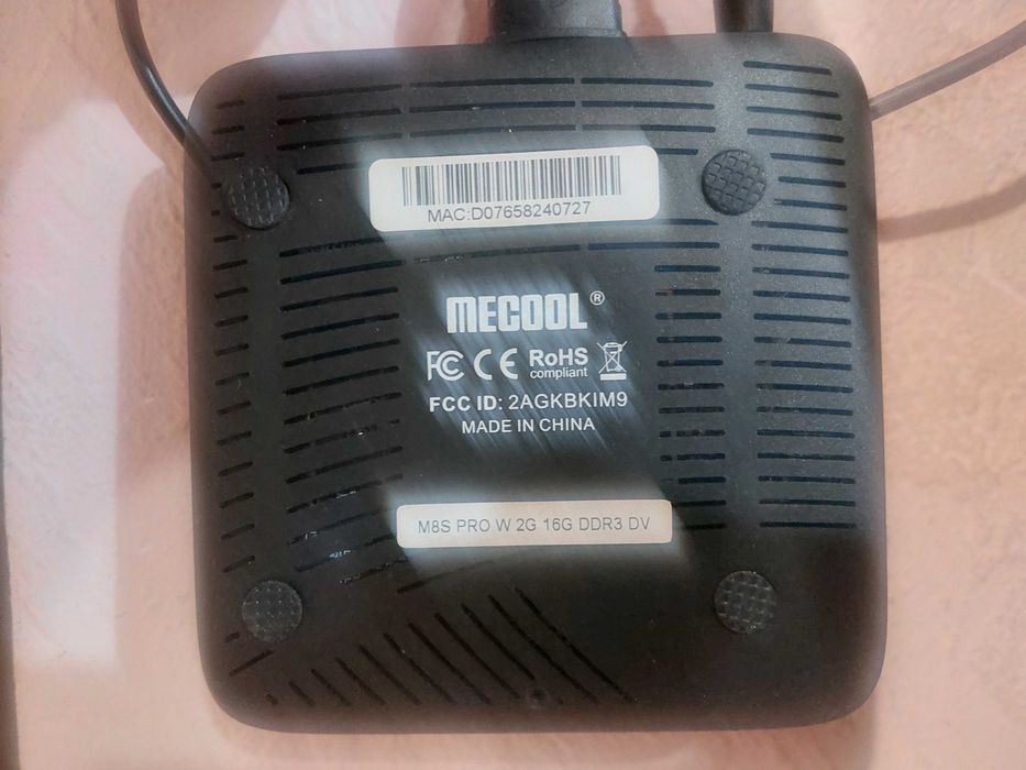 Смарт тв приставка Mecool m8s pro w 2/16