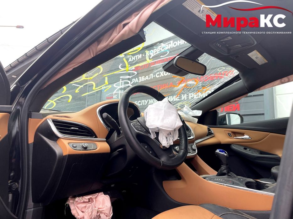 Восстановление системы SRS AIRBAG/перетяка салона, перетяжка руля. СТО