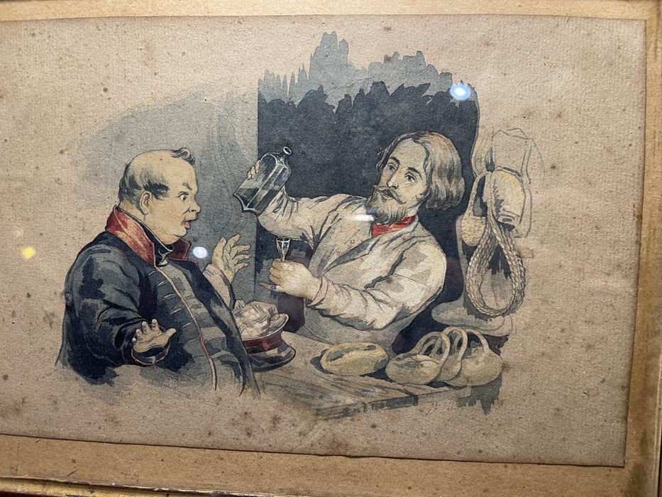 Картина «Взятка», 19 век.