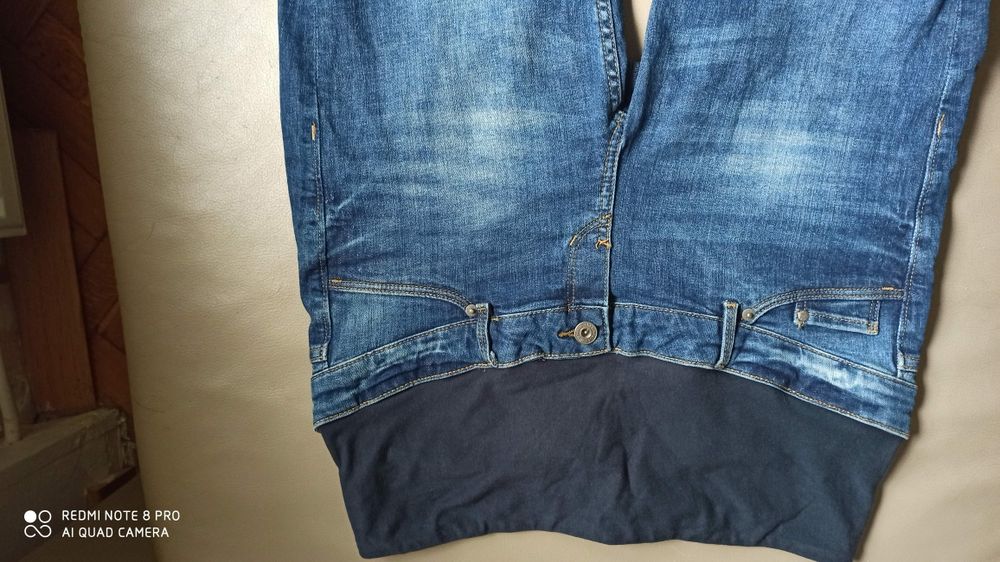 Spodenki jeansowe ciążowe H&M MAMA r. 40