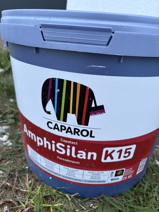 Caparol Tynk silikonowy Amphisilan K15 1,5mm white biały baranek 25 kg