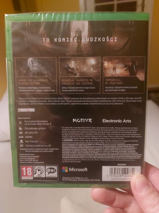 Gra na xbox series x dead space nowa w foli