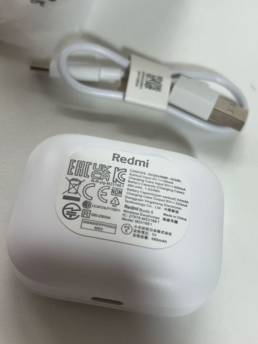 Nowe słuchawki bezprzewodowe Redmi Buds 5