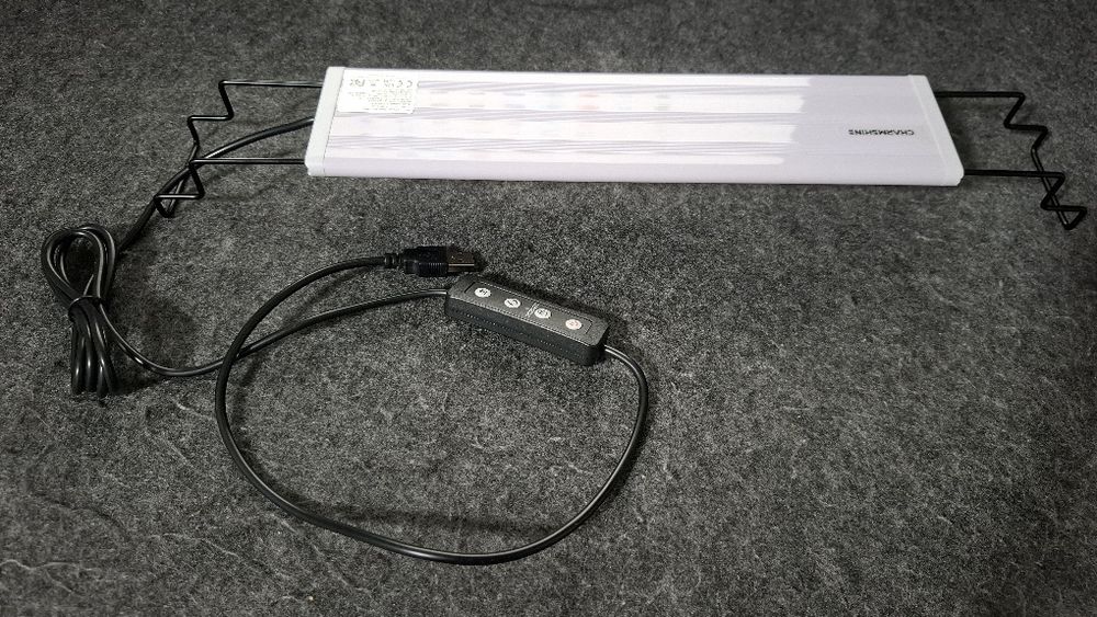 Calha iluminação / Luminária LED 6W RGB USB NOVA, para Aquário, 3 módulos de iluminação e temporizador