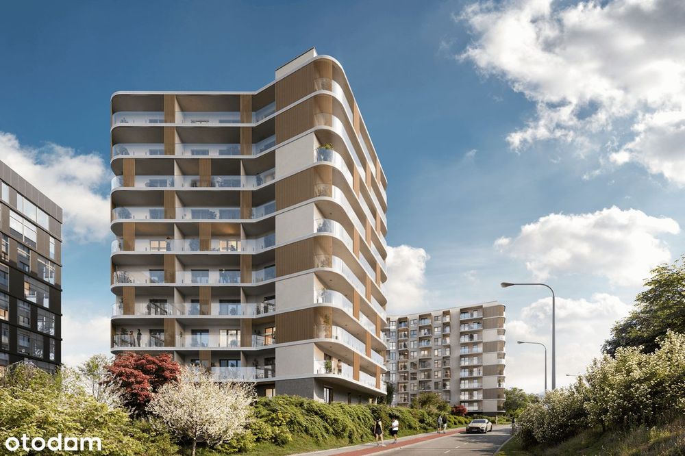 3-pokojowe mieszkanie 49m2 + loggia Bezpośrednio
