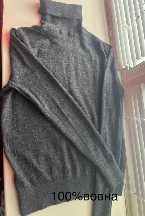 100 % вовна шерсть меринос водолазка гольф Galeria essentials